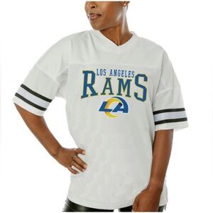 Los Angeles Rams Women's White Short Sleeve Tee